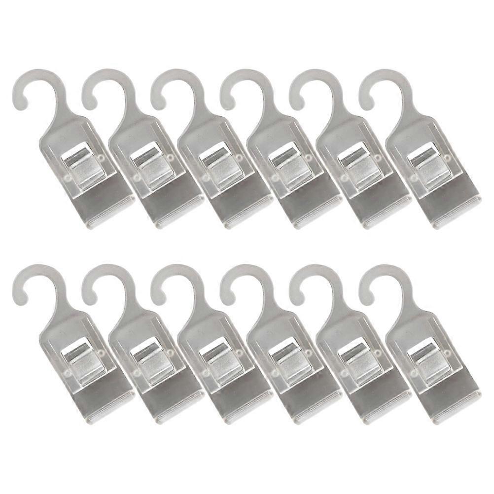 Hemoton 12 Pcs Laundry Hooks Boot Hangers Portable Clips for Home Travel Bathroom Office Workshop