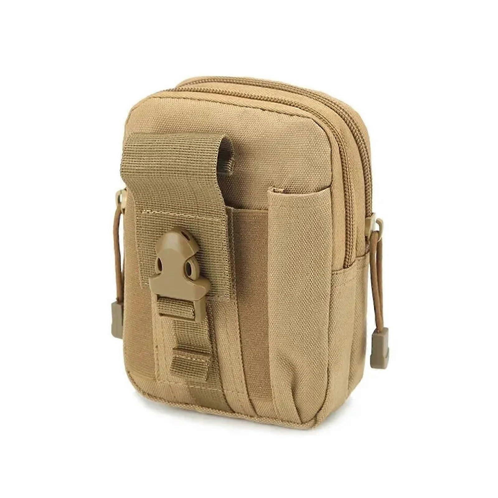 Outdoor Men Waist Pack Waterproof Tactical Nylon Belt Bag Mobile Phone Pouch KQI