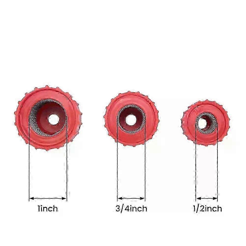 3/6PCS Copper Pipe Cleaners 1/2 3/4 1 Tube Cleaning Brushes Batt...