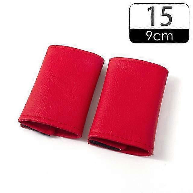 2PCS Car Door Vehicle Interior Inner Handle PU Leather Cover Vehicl...