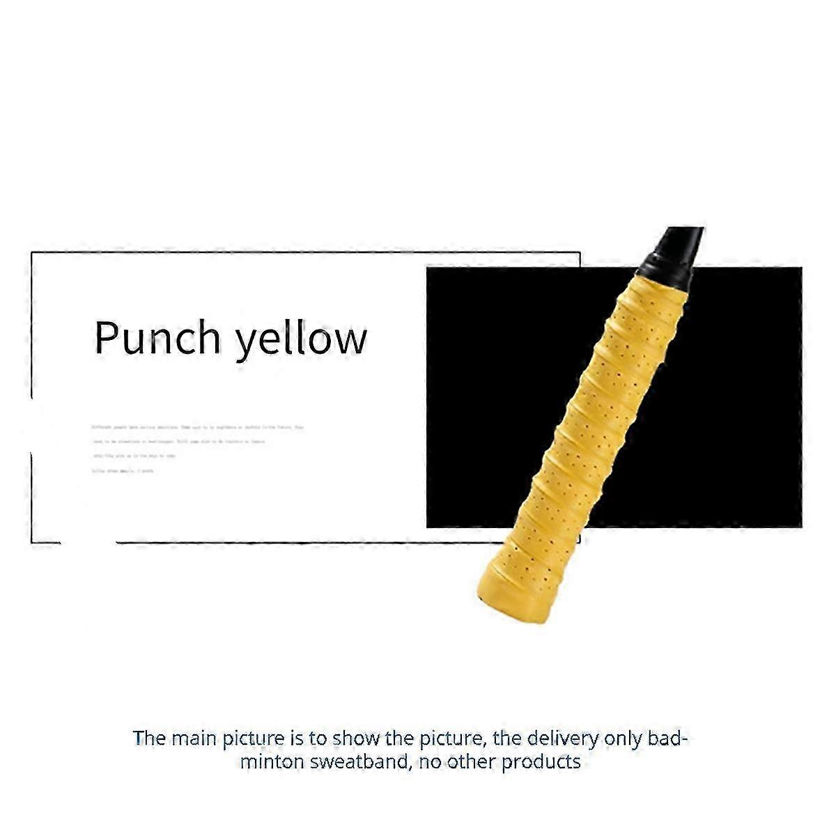 Thickened Badminton Sweat-Absorbent Belt Non-Slip Breathable Orange