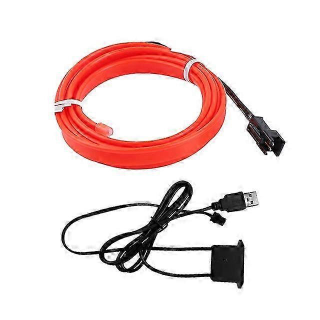 Car Interior Light Atmosphere Ambient Light Tube LED Strip Flexible...