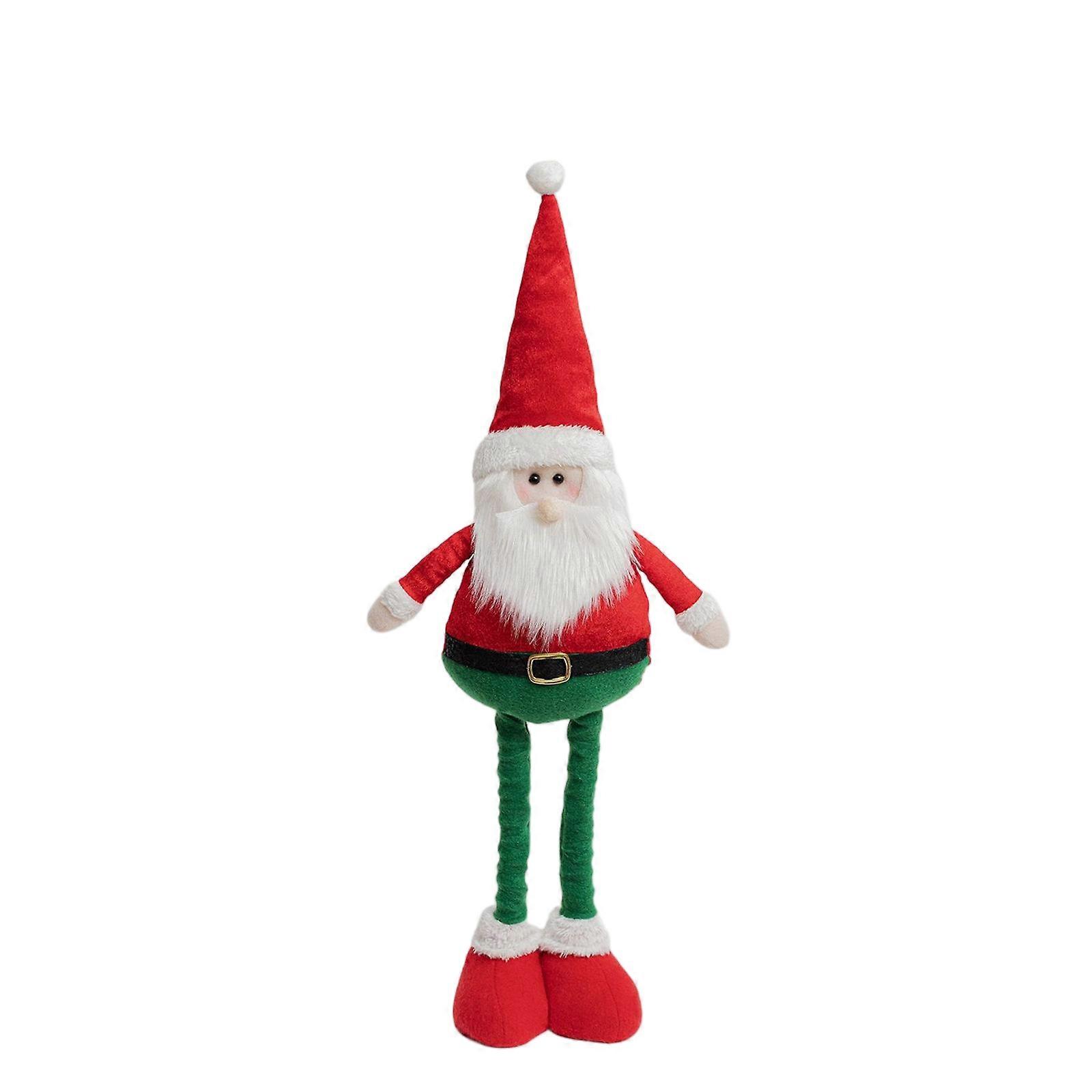 Christmas plush dolls, including Santa Claus, reindeer and elves, suitable for multiple festival occasions