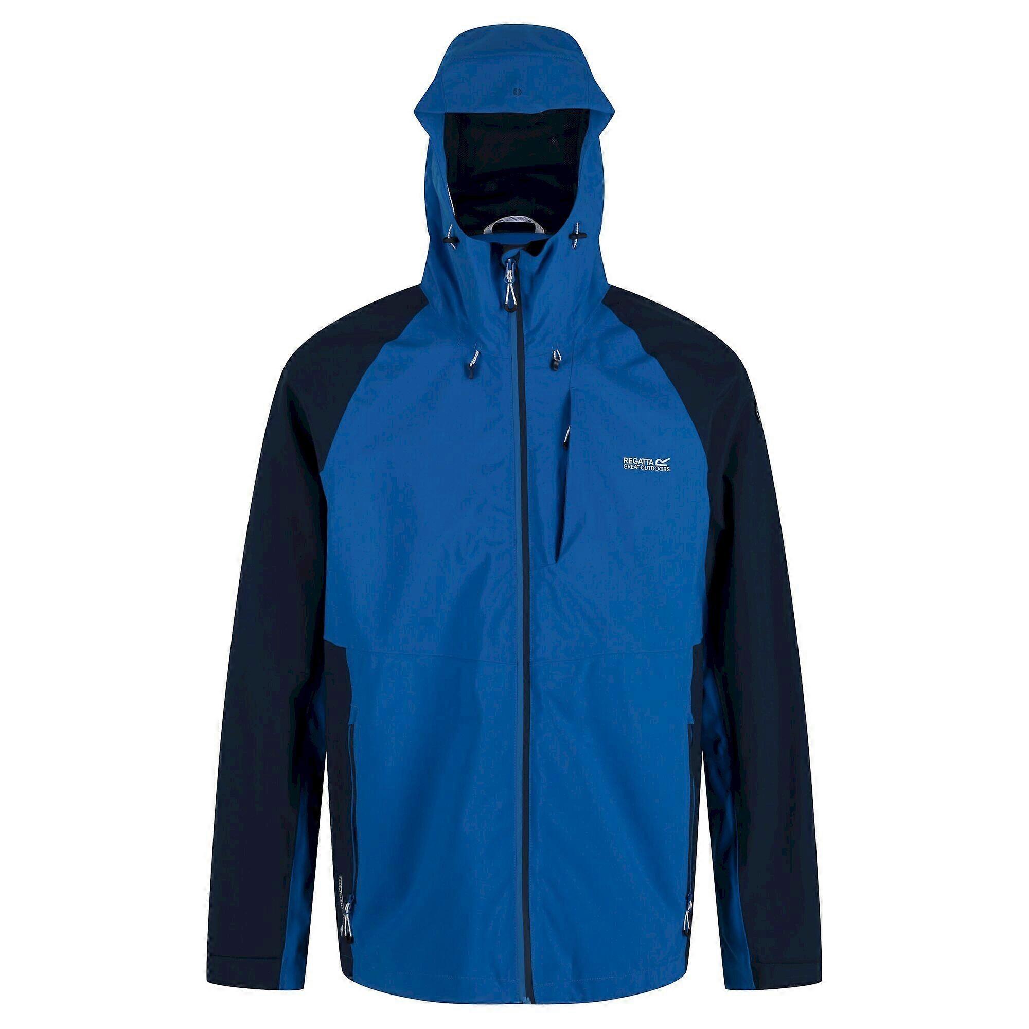 Regatta Mens Britedale Colour Block Waterproof Jacket