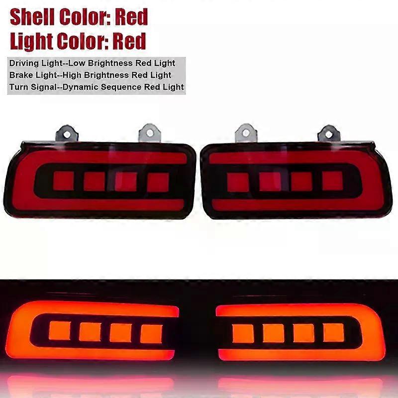 Apply A Pair of LED Rear Bumper Reflector Brake Lights Car Accessories Fit For Honda CR-V CRV 2015-2016 Fog Light Led Turn Signal Lamp