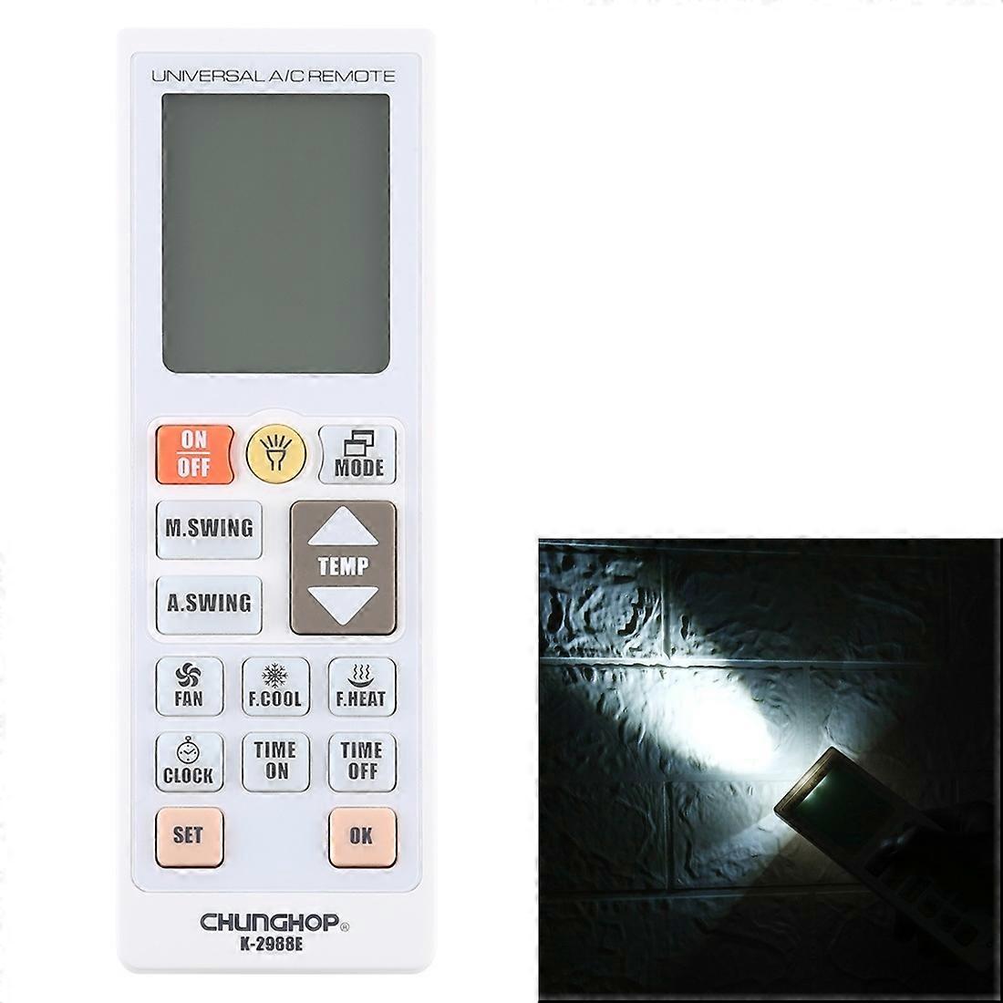 Chunghop K-2988E Universal A/C Remote Controller