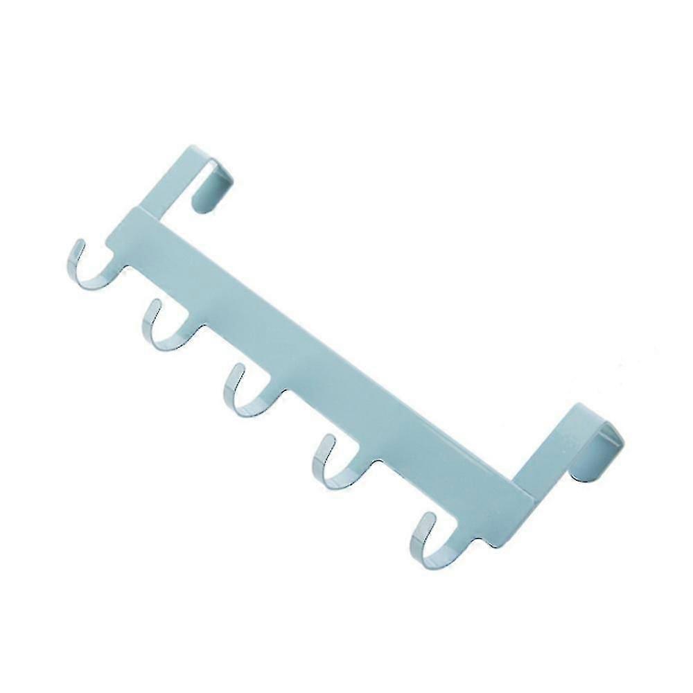 Dörrkrokar Krok över dörren 5 krokar Hem Badrum Arrangör Rack Kläder Kappa Mössa Handduk Hanger