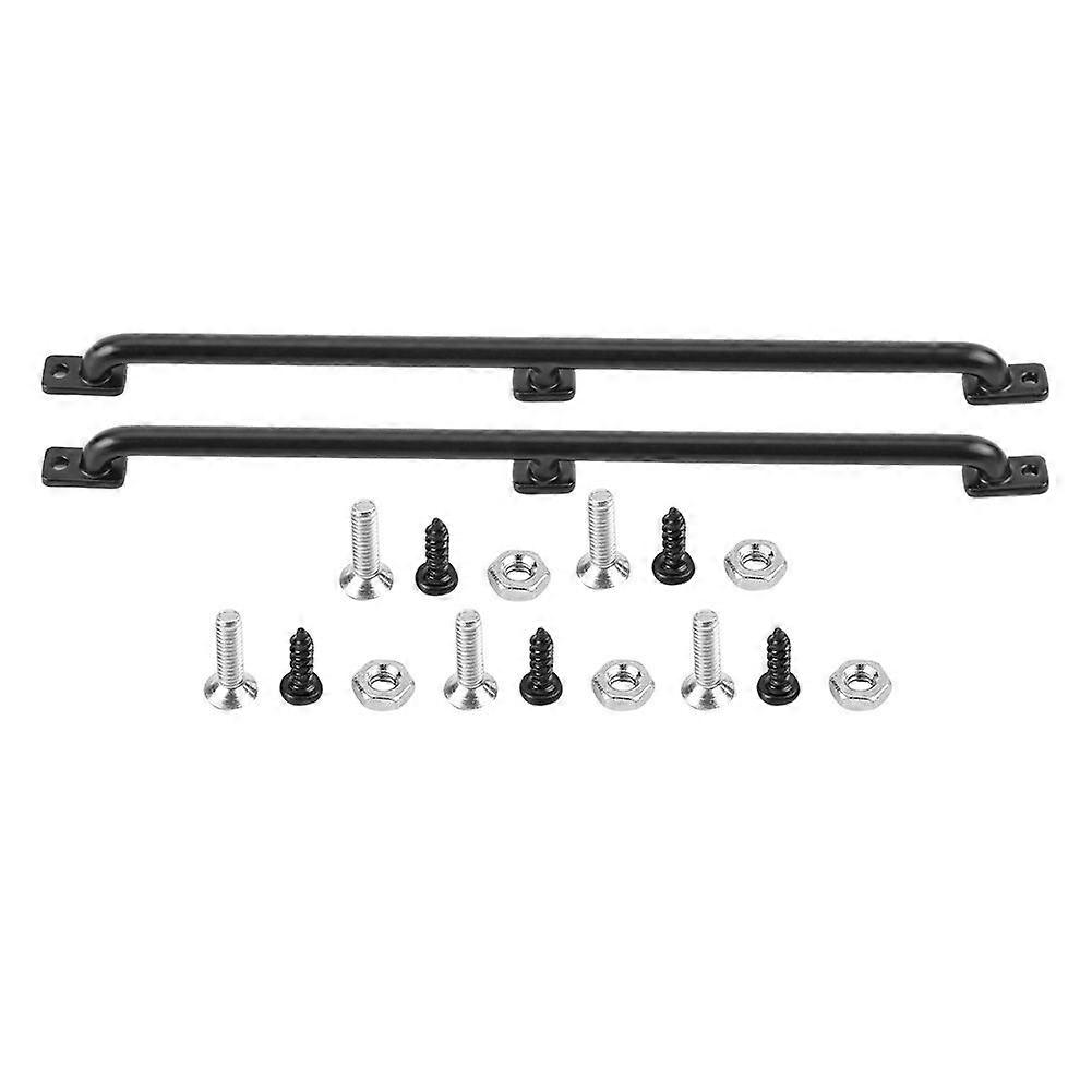 Upgrade Accessory Body Shell Left / Right Metal Handrail for 1/10 Scale RC Crawler Car (135mm)