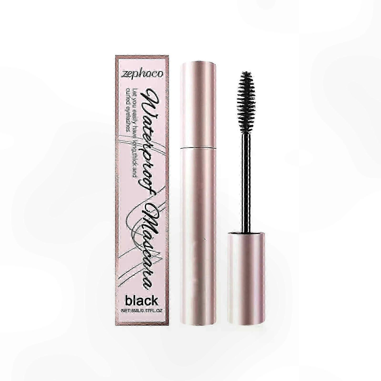 Long-Lasting Waterproof Mascara for Enhanced Curl and Natural Lash Appeal, Perfect for Extension-Like Effects