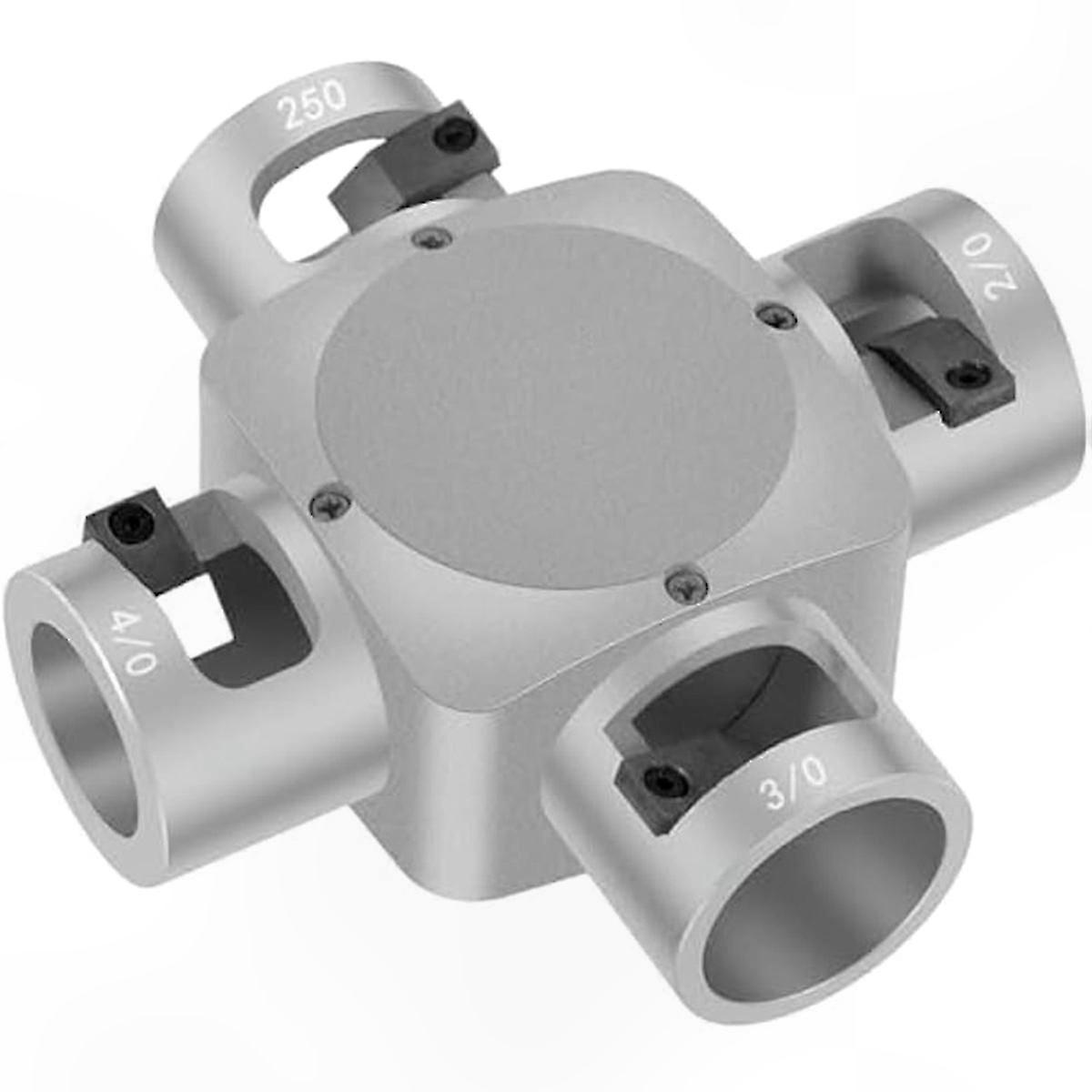 Wire Stripping Tool for AWG 2/0 to 4/0 and 250MCM, Efficient Cable Insulation Remover