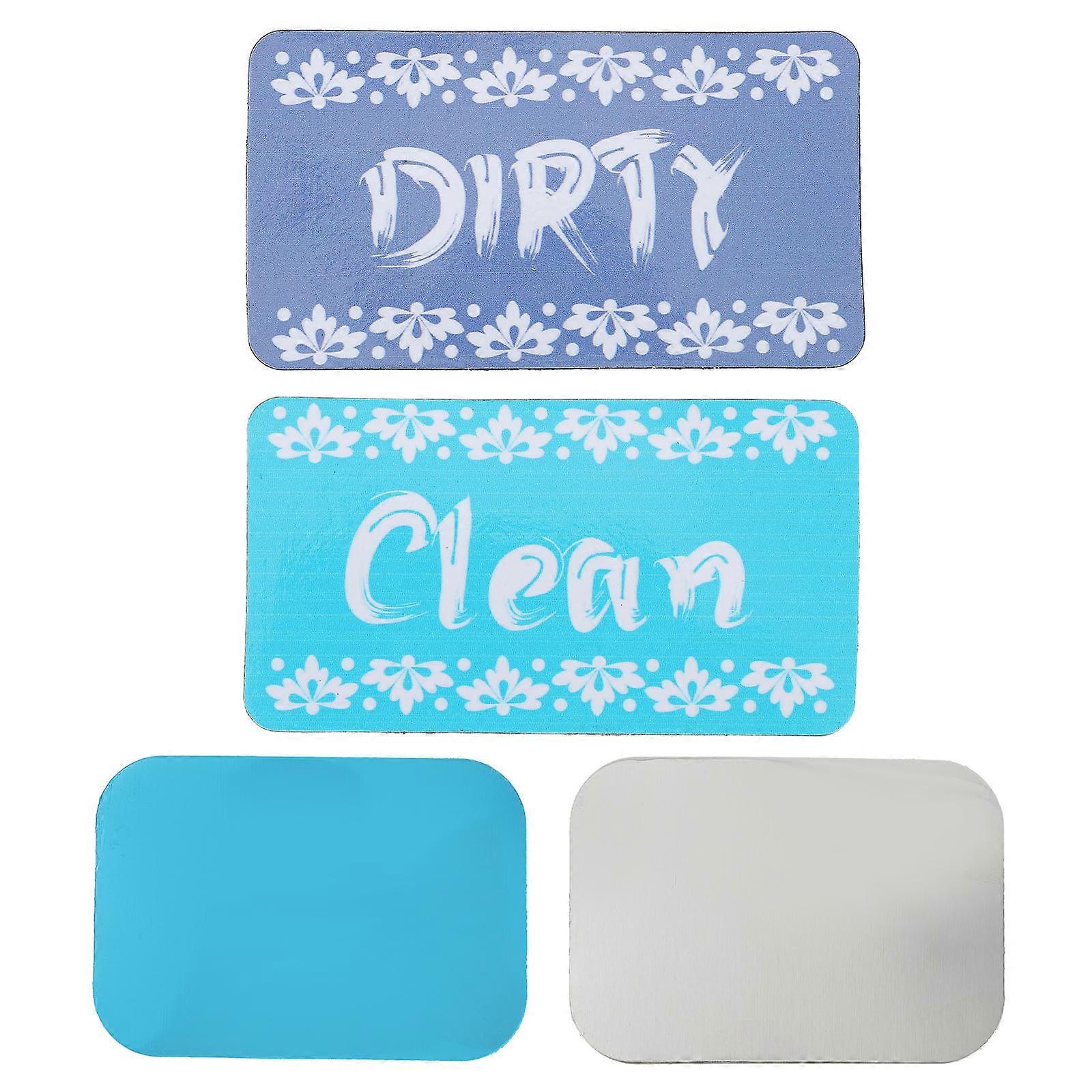 Dishwasher Magnet Clean Sign Cleaning Indicator for Home Use 1Pcs