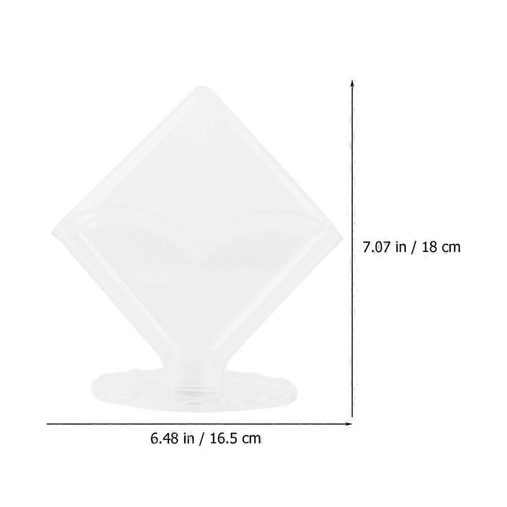 10Pcs Acrylic Napkin Holder for Tabletop Use Clear Paper Tissue Dispenser