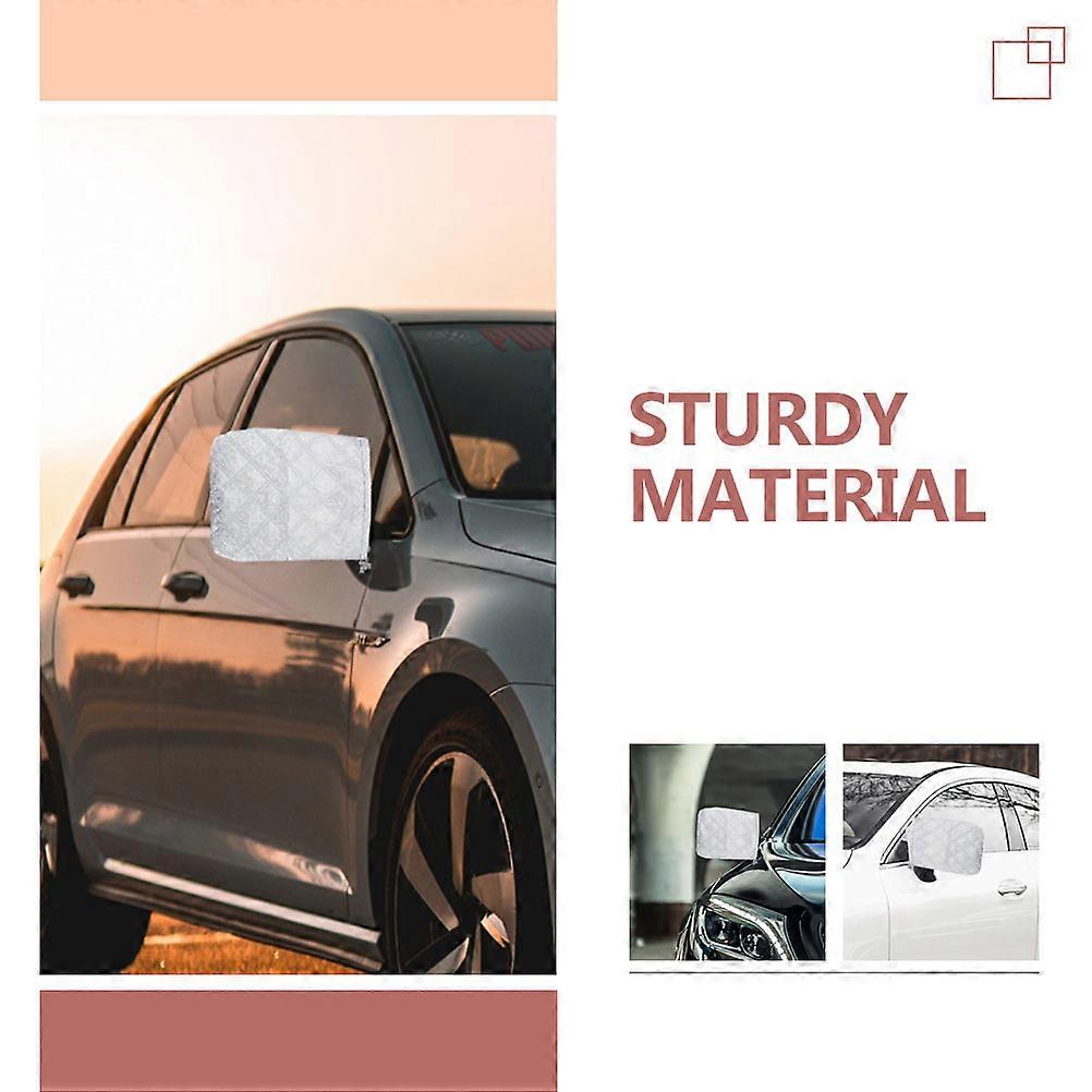 Rearview Mirror Cover for Snow Proofing with 12Pcs Car Protection Set