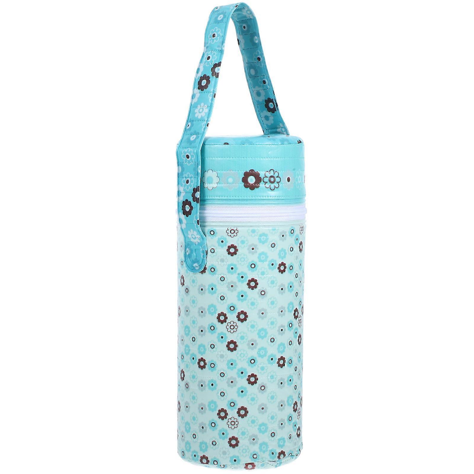 Portable Milk Warmer Baby Bottle Bag Traveling Feeding Waterproof 1Set