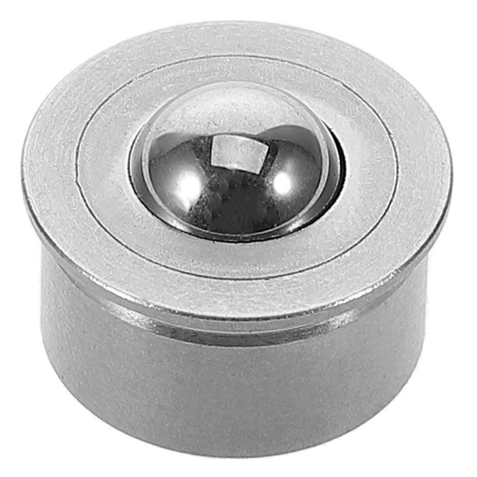 Silver Steel Ball Transfer Unit for Universal Rotation 3Pcs