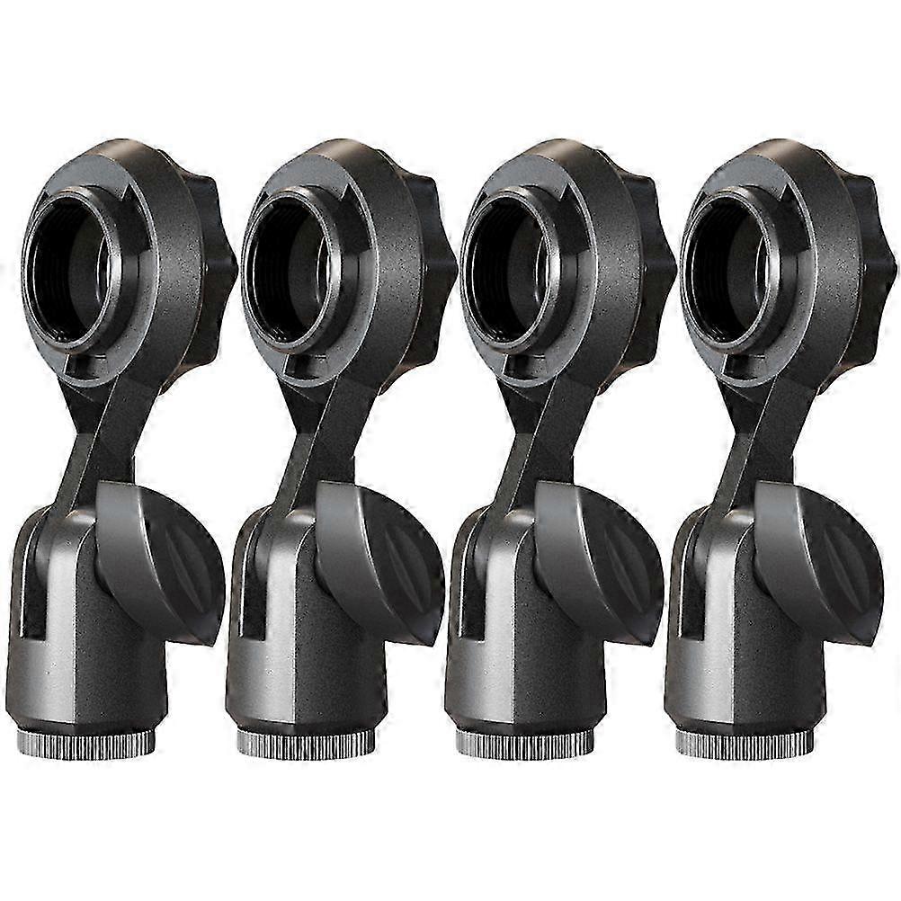 Microphone Clip, 4pcs 270 Degree Rotatable for Handheld Mic