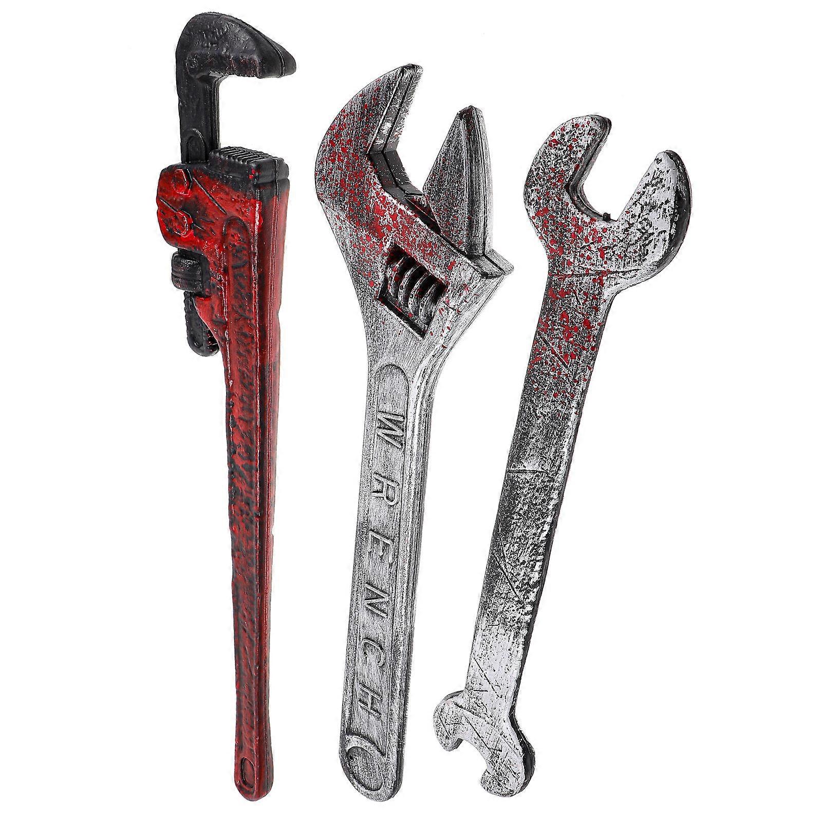 Halloween Plastic Wrench Tool for Decoration with 9Pcs in Assorted Colors