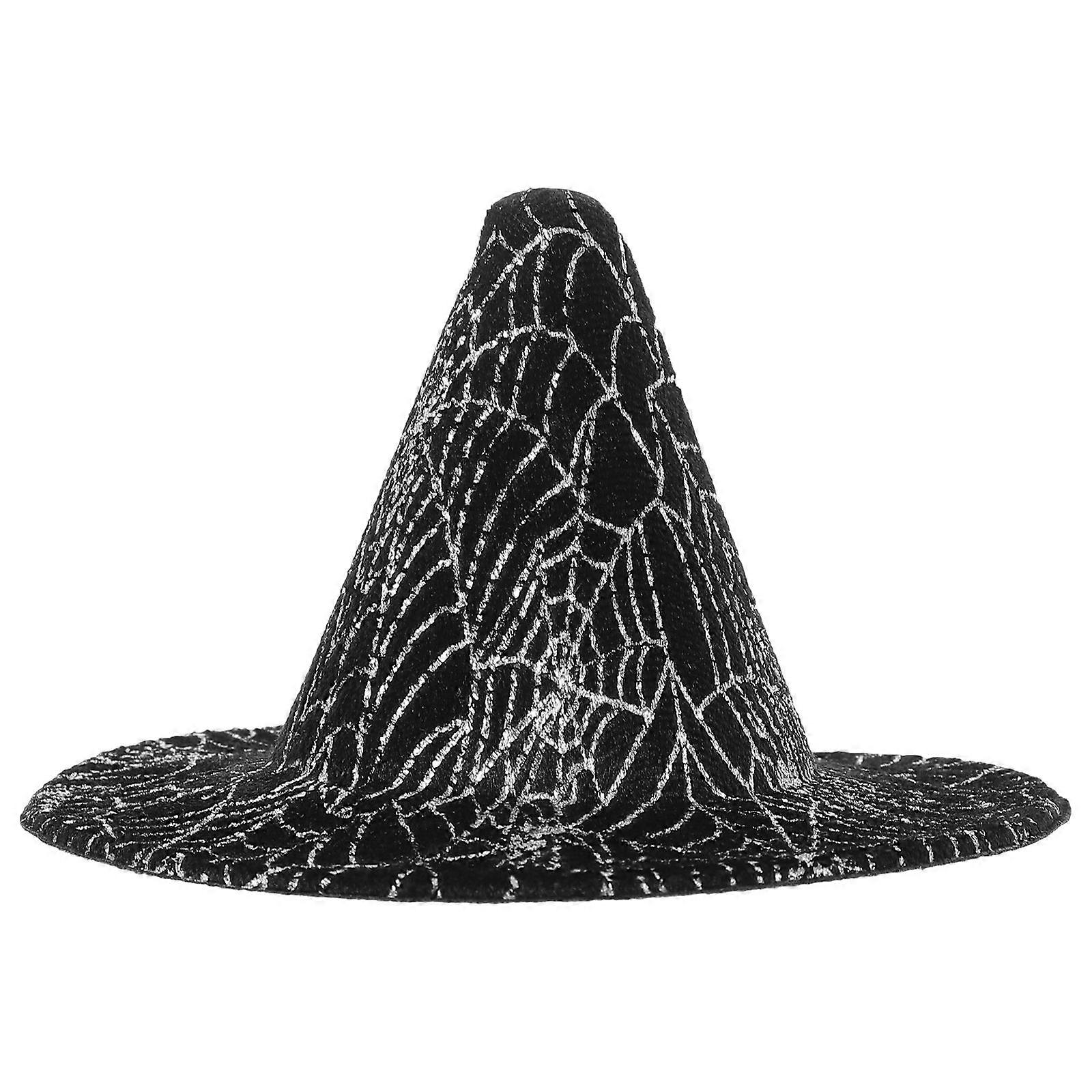 Halloween Pet Witch Hat for Decoration 3Pcs Doll Witch Hat Set