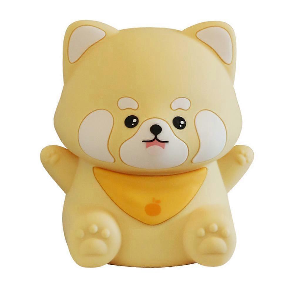 Red Panda Lamp, Cute Night Light For Kids, Squishy Silicone Nursery Lamp