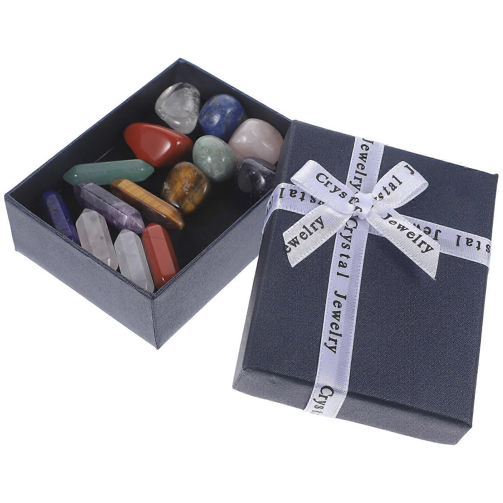 Mineral Collection Irregular Crystal Stone Sample for Collection 5 Boxes