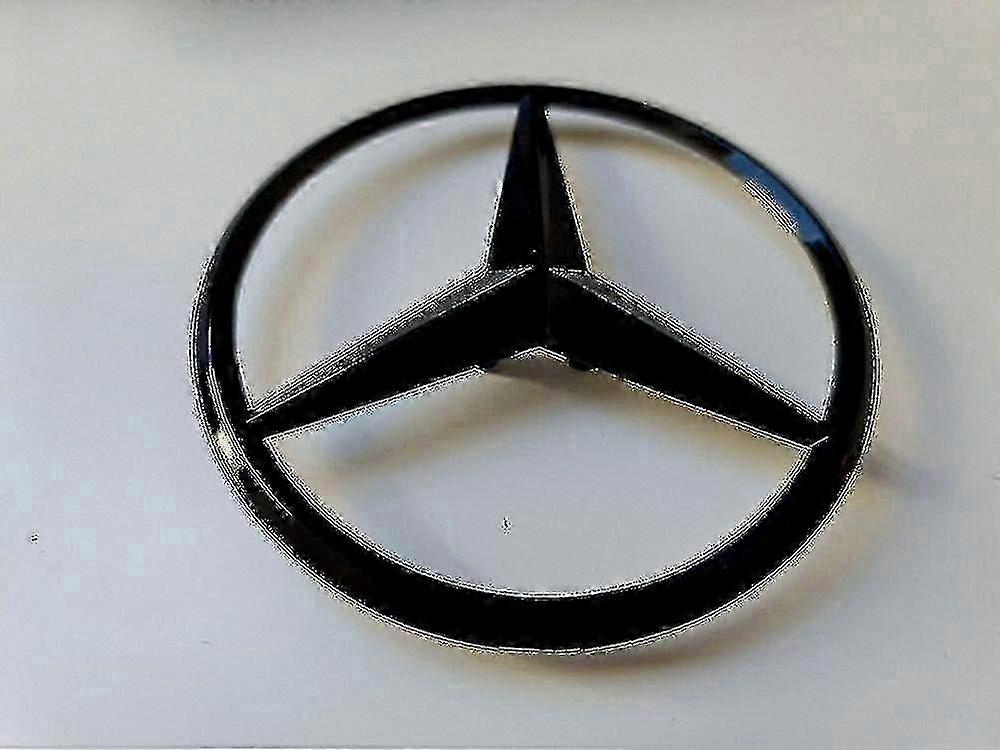 Gloss Black Rear Boot Badge Star Emblem for Mercedes A Class W177 2018 and Newer, Compatible Replacement Part 2025