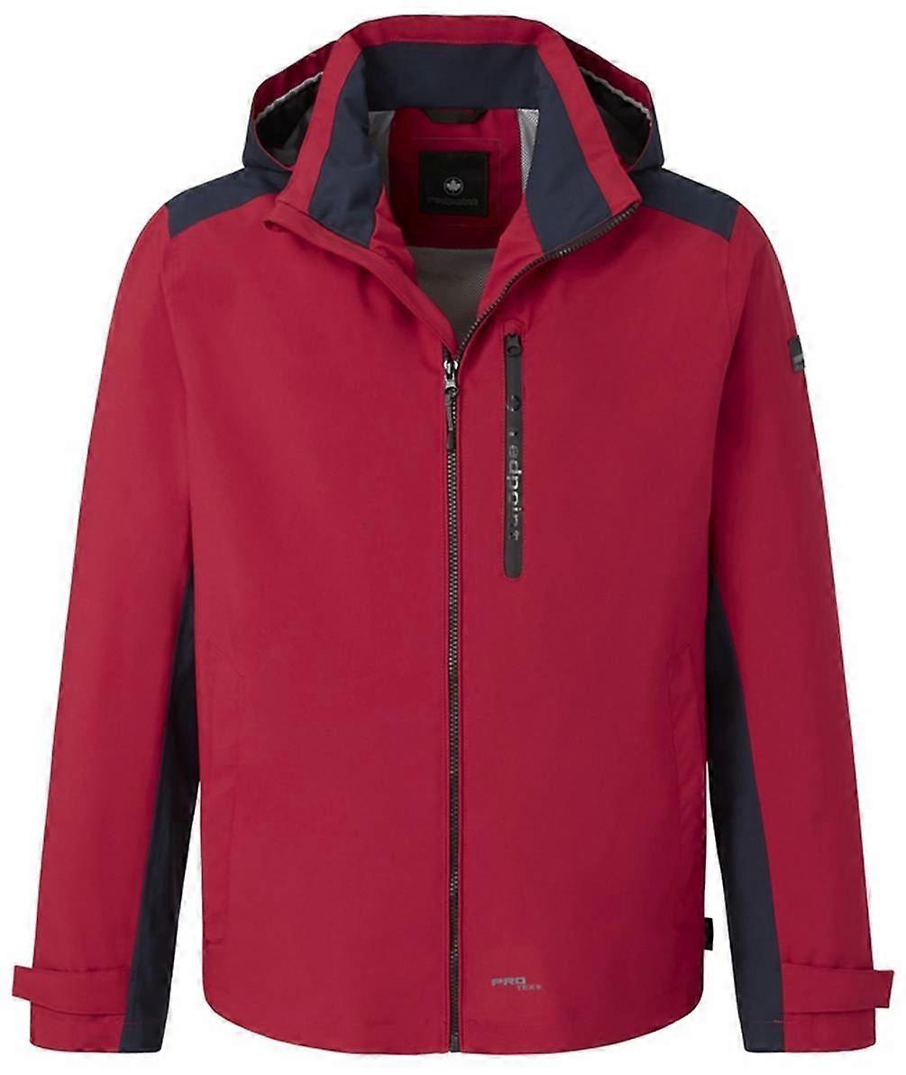 Redpoint Len Waterproof Jacket - Dark Red/Navy