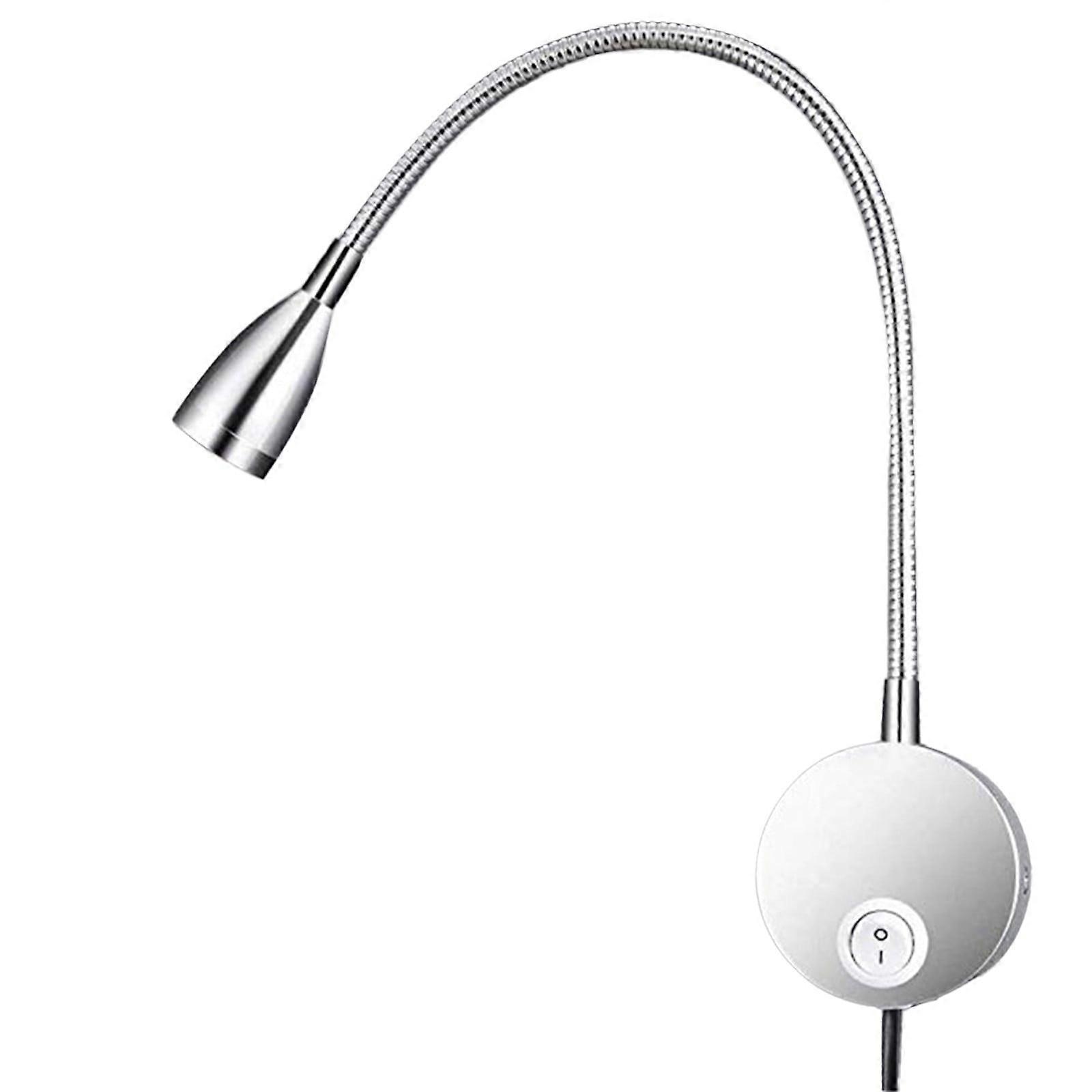 Home Furnishing lighting Bedside Reading Light, Minimalist LED Bed Reading Lamp Dimmable Switch Headboard
