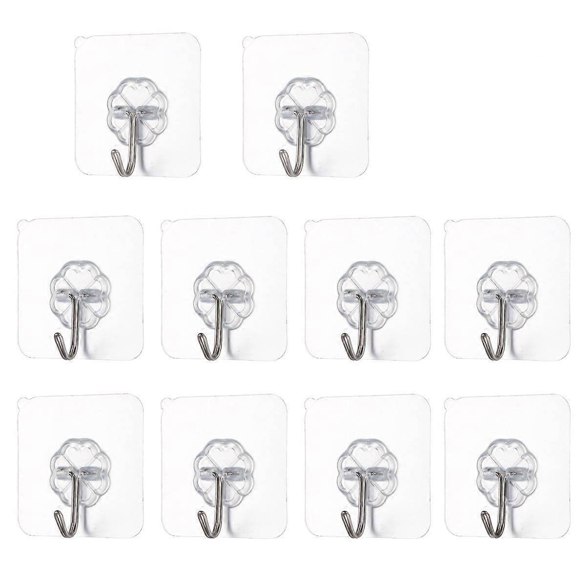 Towel Hook Wall Hooks for Hanging Item Use 20Pcs Waterproof Multi Hooks