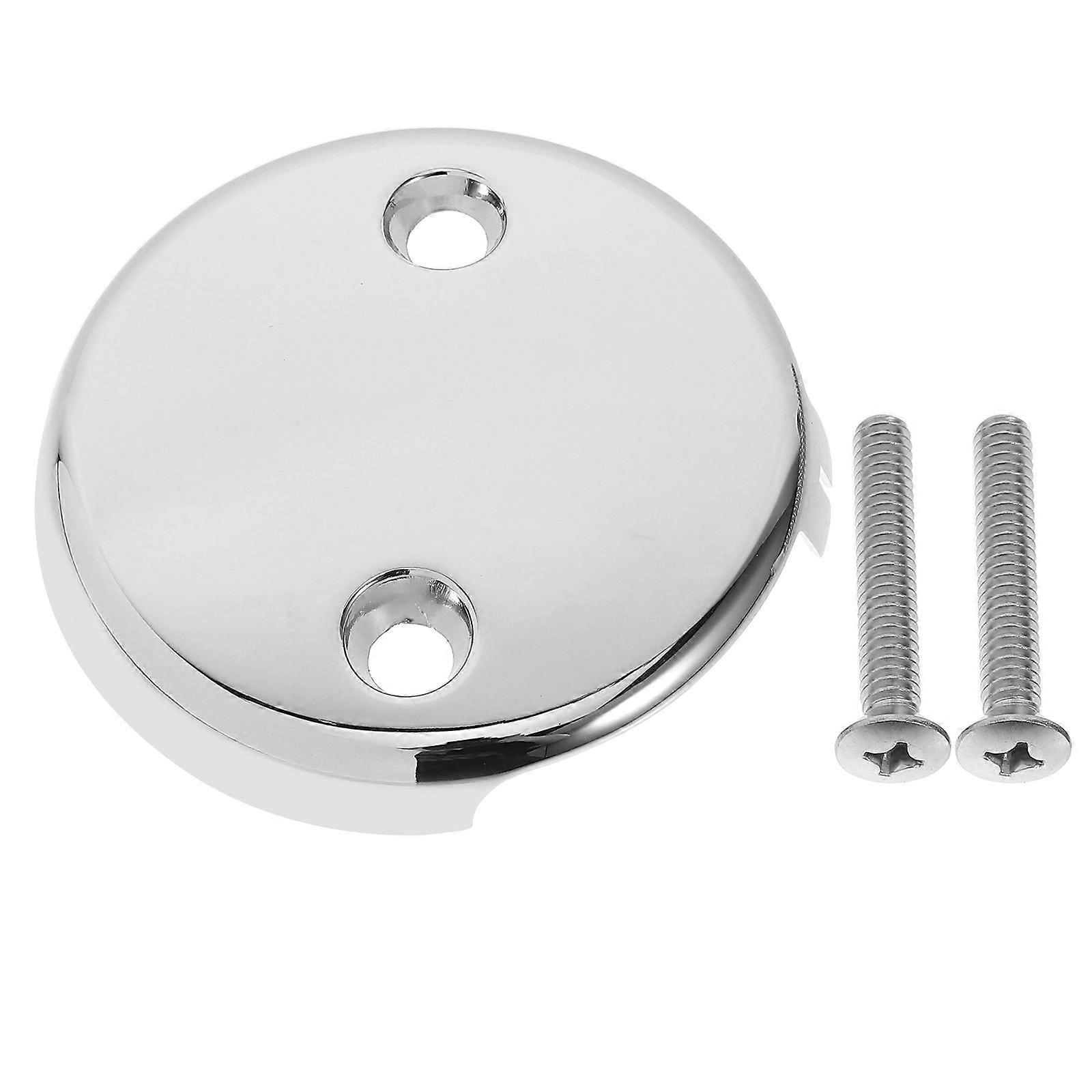Single Hole Bathtub Drain Plug Drain Assembly Kit 4Sets Silver