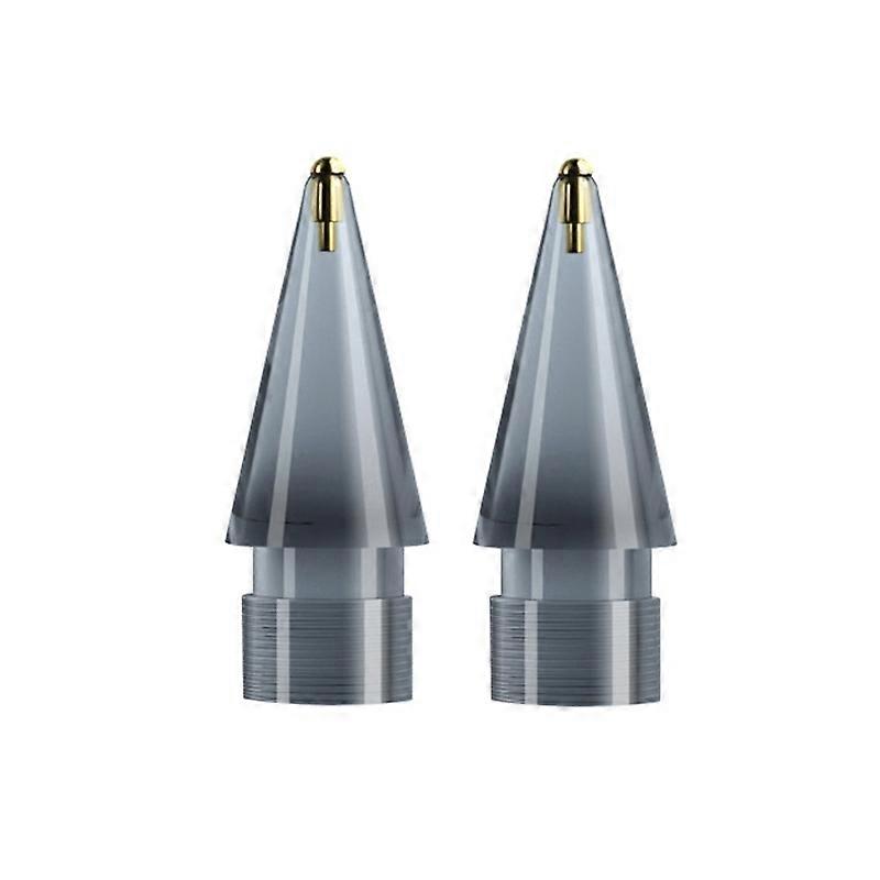 For Apple Pencil 1/2 2pcs Stylus Tip, Spec: Round (Gray) Round (Gray)
