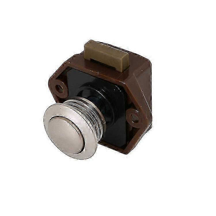 5pcs Push Button Latch Lock Door Catch Knob For Boat Door Camper Van Drawer Cupboard