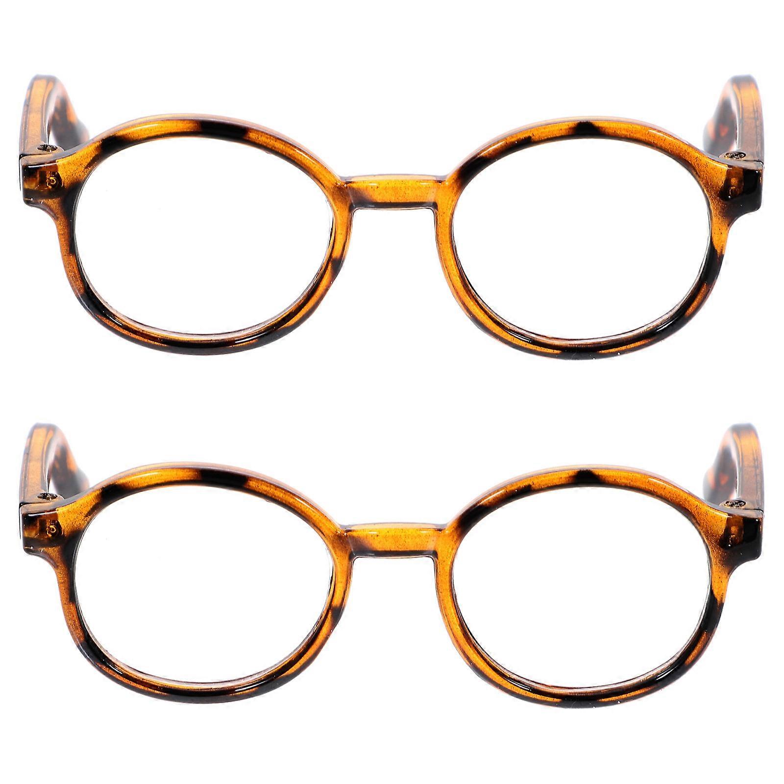 Practical Doll Glasses Fashionable Eyeglasses for Playing 8Pcs Multi Pack