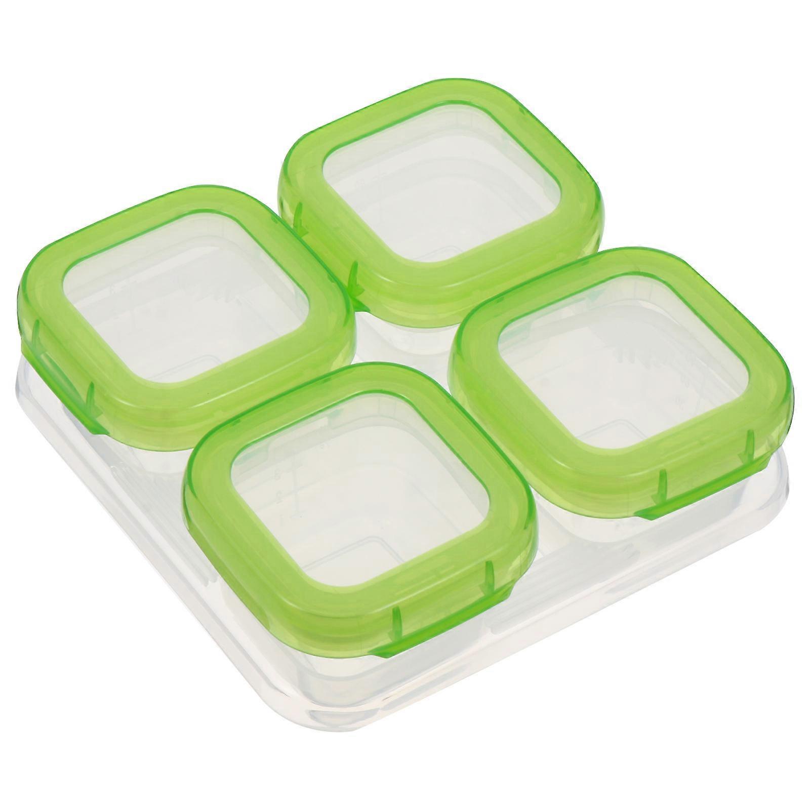Baby Food Box Sealed Keep Fresh Storage Containers 8Pcs Set