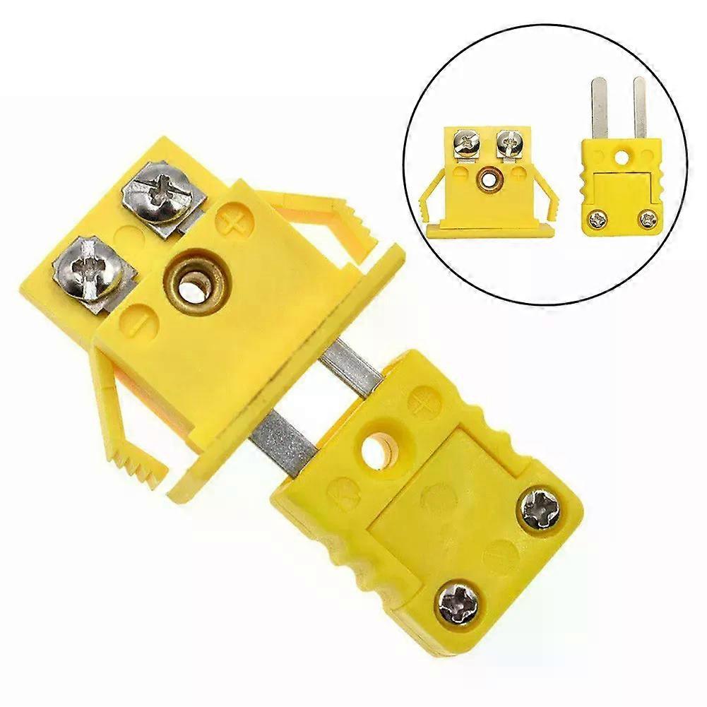 K Type Thermocouple Miniature Socket Panel Mount Alloy Plug Connector 25 * 22cm Socket Electrical Equipment