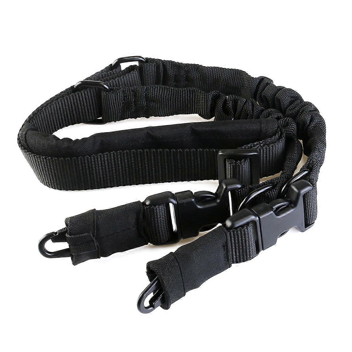 Slings Black 2-Point Adjustable Sling Cord Strap for Outdoor Sports