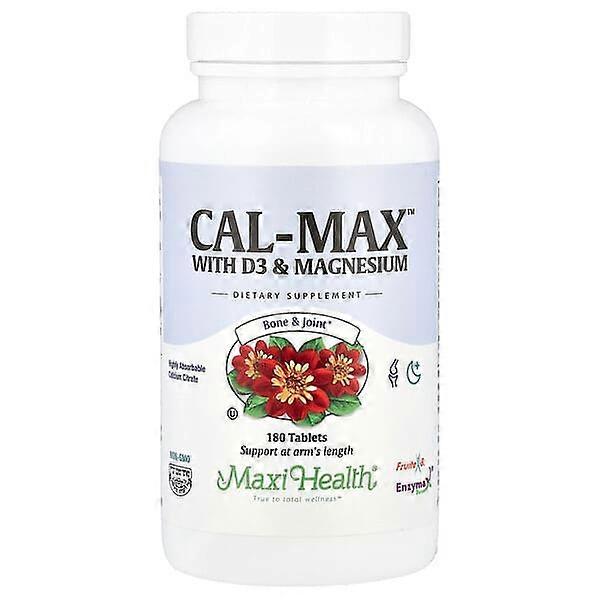 Maxi Health, Cal-Max™ With D3 & Magnesium, 180 Tablets