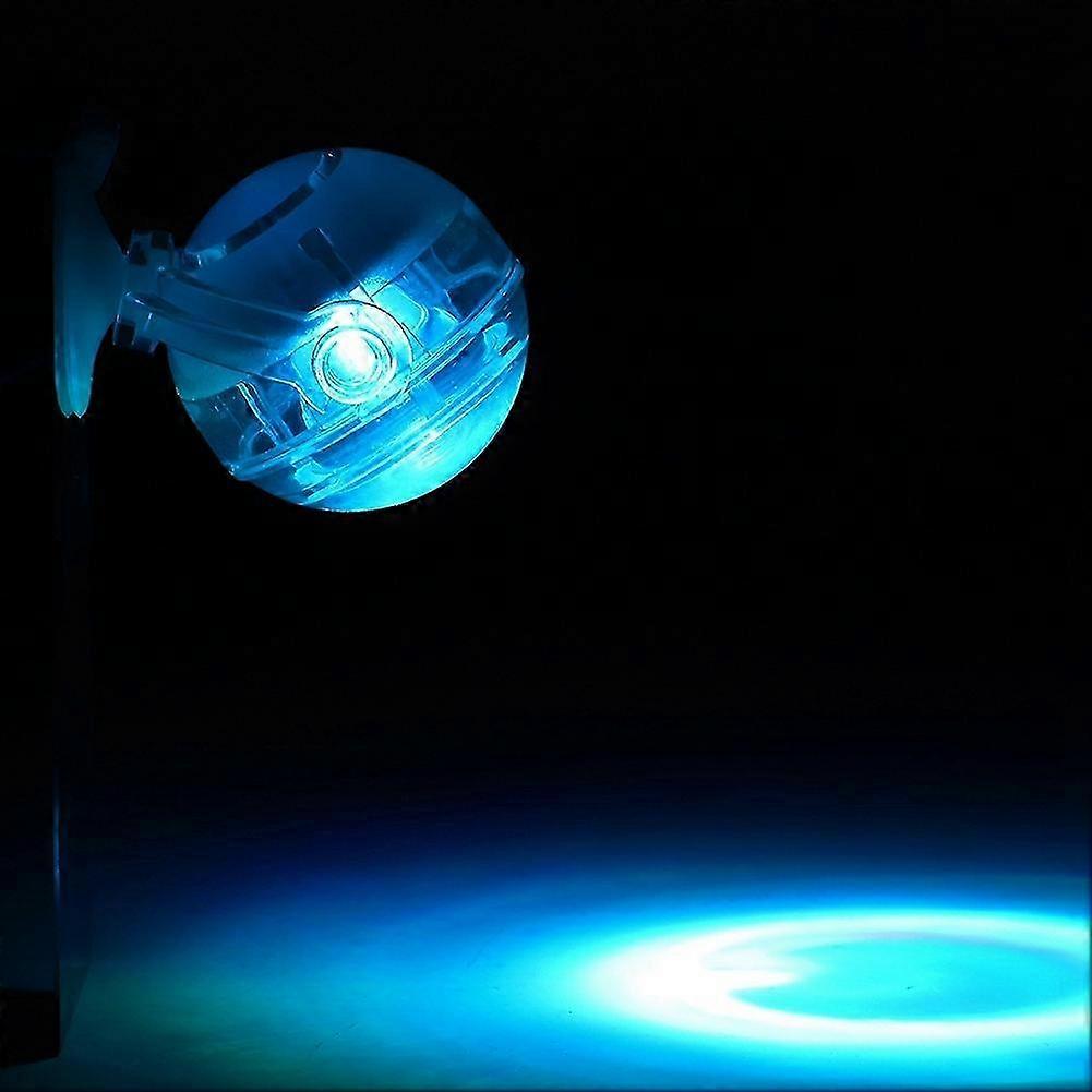 2025 LED Underwater Light 1W Waterproof Multicolor Spotlight 5x6cm Blue