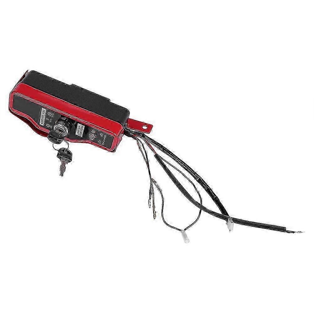 Electric Ignition Switch Box with 2 Keys for Honda GX390 13HP GX340 11HP 168F GX160 Gas Engine