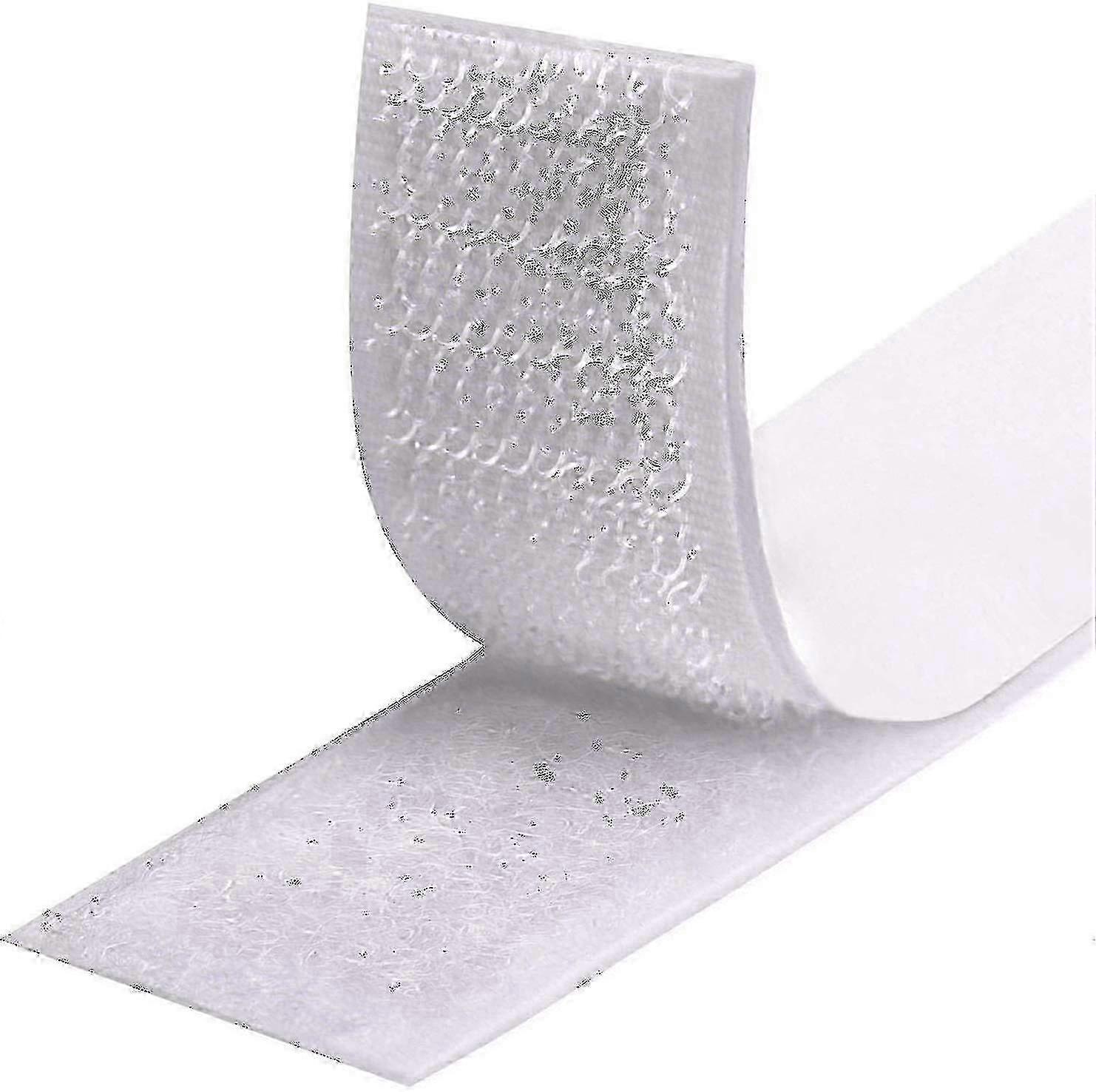 Velcro Tape Self-adhesive 5m Extra Strong,double-sided Adhesive With Velcro 20mm Wide Self-adhesive Adhesive Pad With Loop Tape