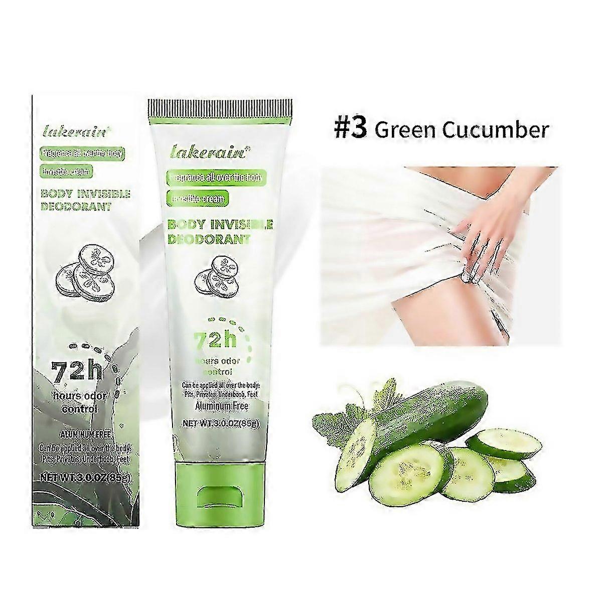 For Women Body Deodorant Cream Odor Removing Invisible Cream 72 Hour Odor Control For Armpit Private