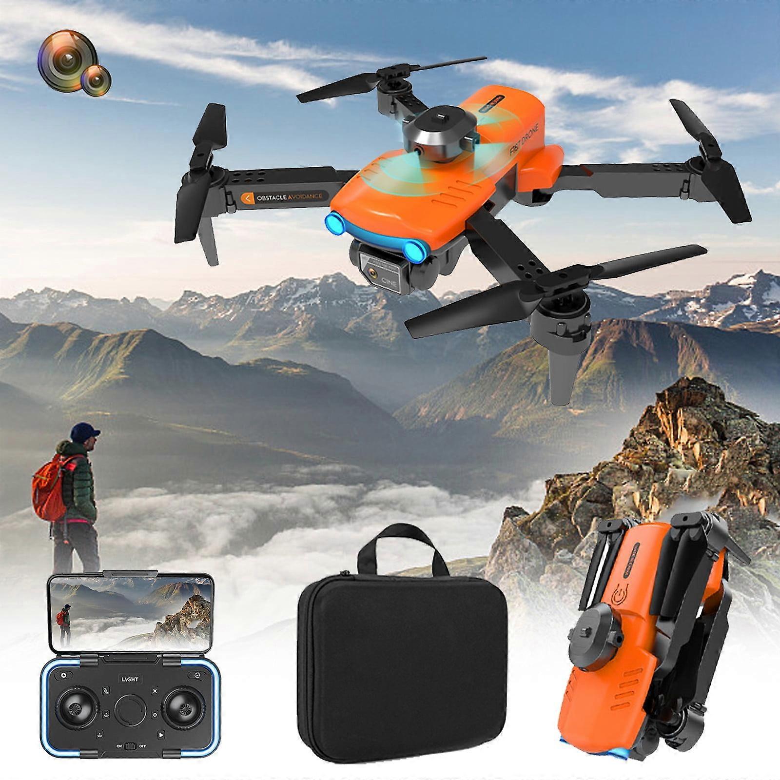 Viflosae Foldable FPV Drone with 1080P WiFi Camera, Compatible with Gesture Control RC Quadcopter & Batteries, Sensor Electronics Gadgets