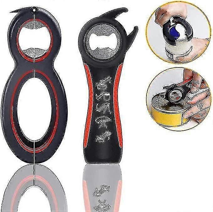 2 Pack Multi Function Jar Openers Tool Set-