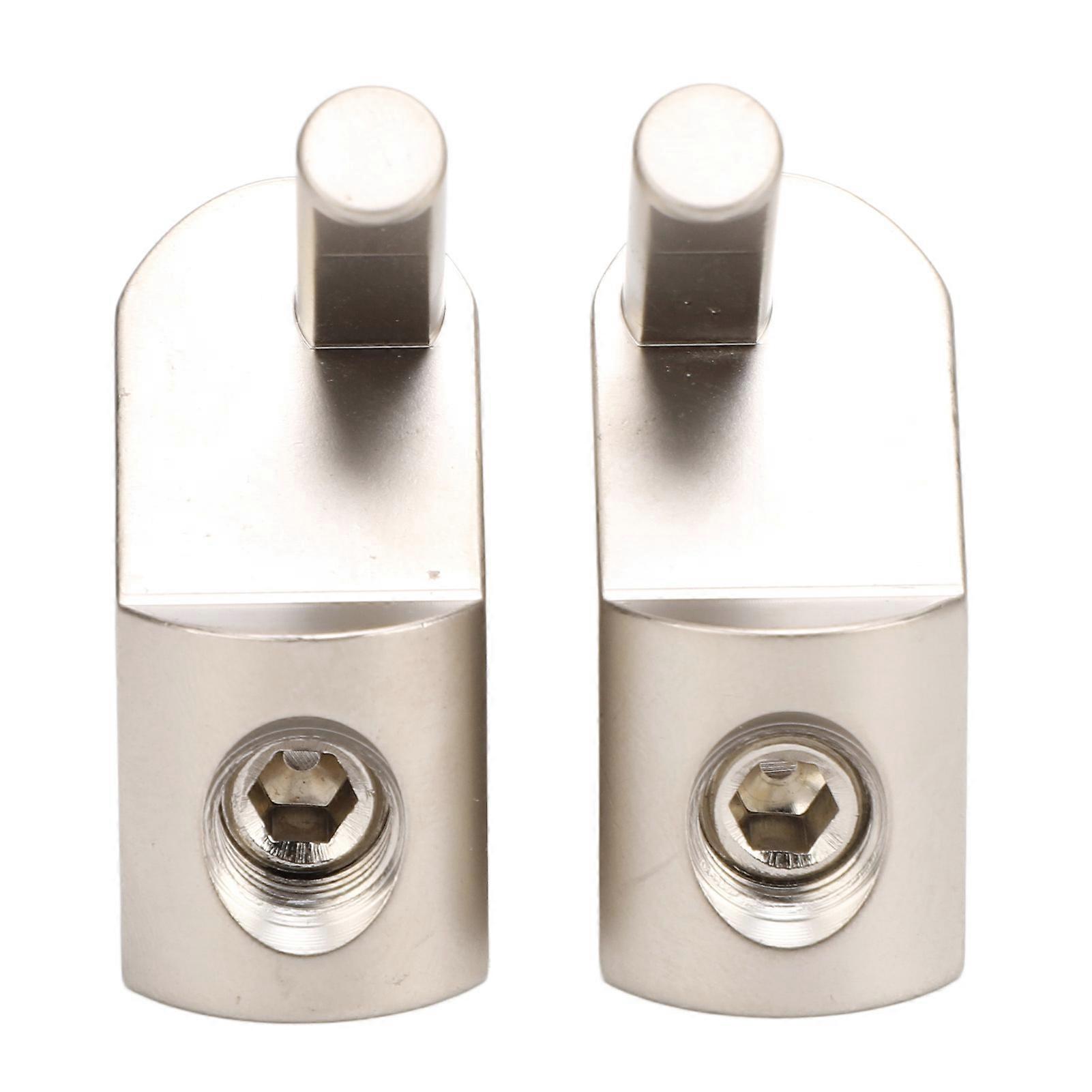 1 Pair Input Wire Gauge Reducer 45 Degree Offset Angled 1/0 Gauge to 4 Gauge Amp Input Reducers for Vehicle Sound Systems