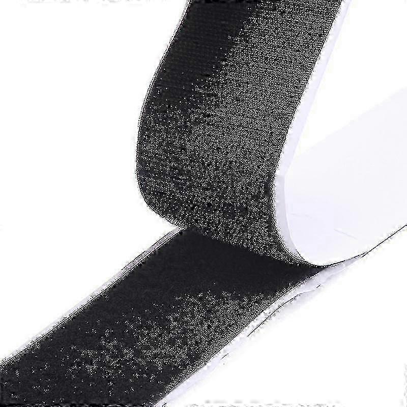 Velcro Tape 5m Extra Strong Double-Sided Adhesive with Loop Tape - Self-Adhesive Pad 20mm Wide