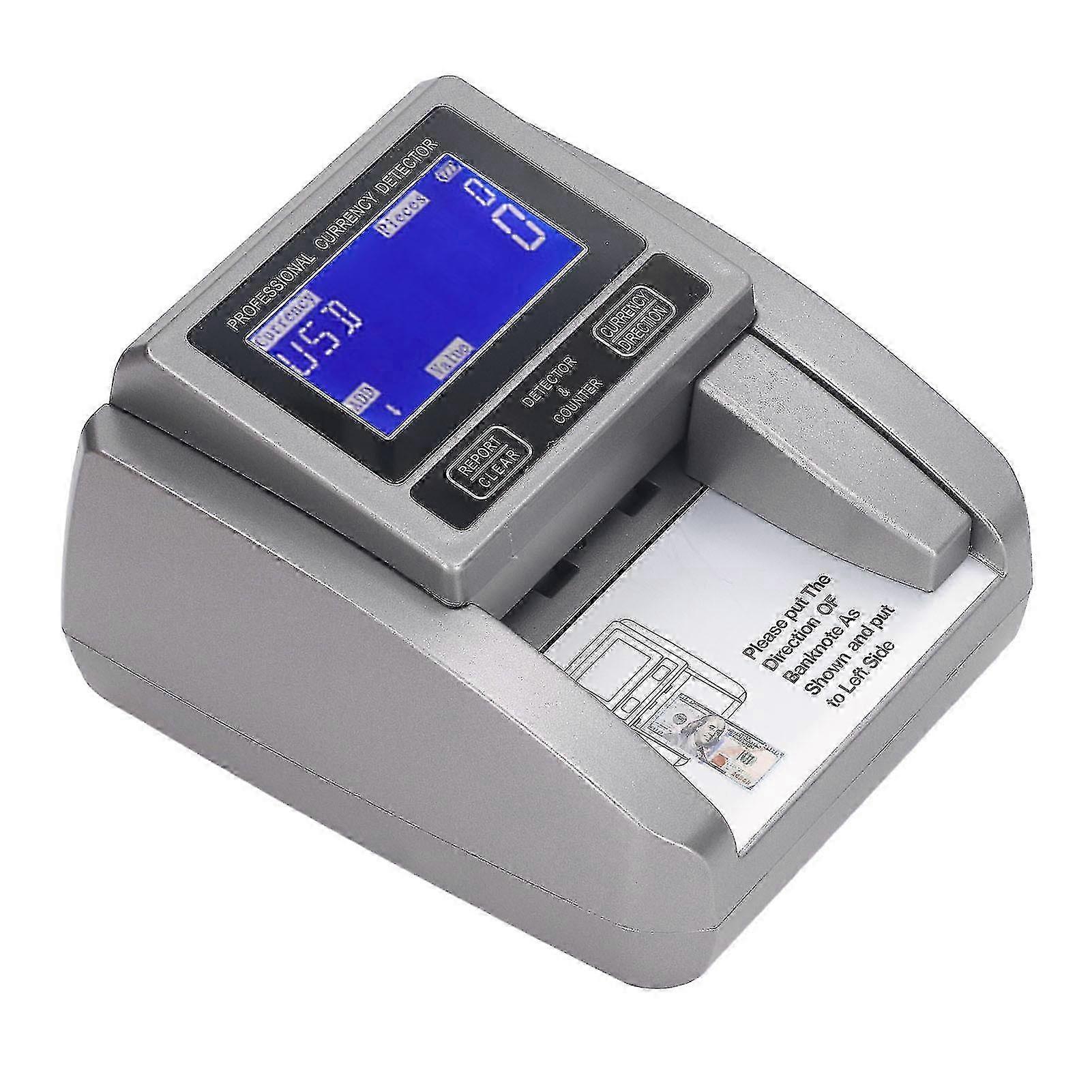 Denomination Money Counter Machine Small Commercial Handheld Bill Counting Machine 100 to 240V EU Plug