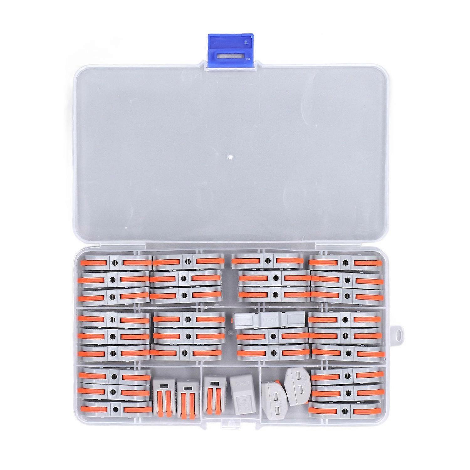 36 Pcs Quick Wire Connector Push in Lever Splicing Wire Connector Electrical Wiring Terminal Block