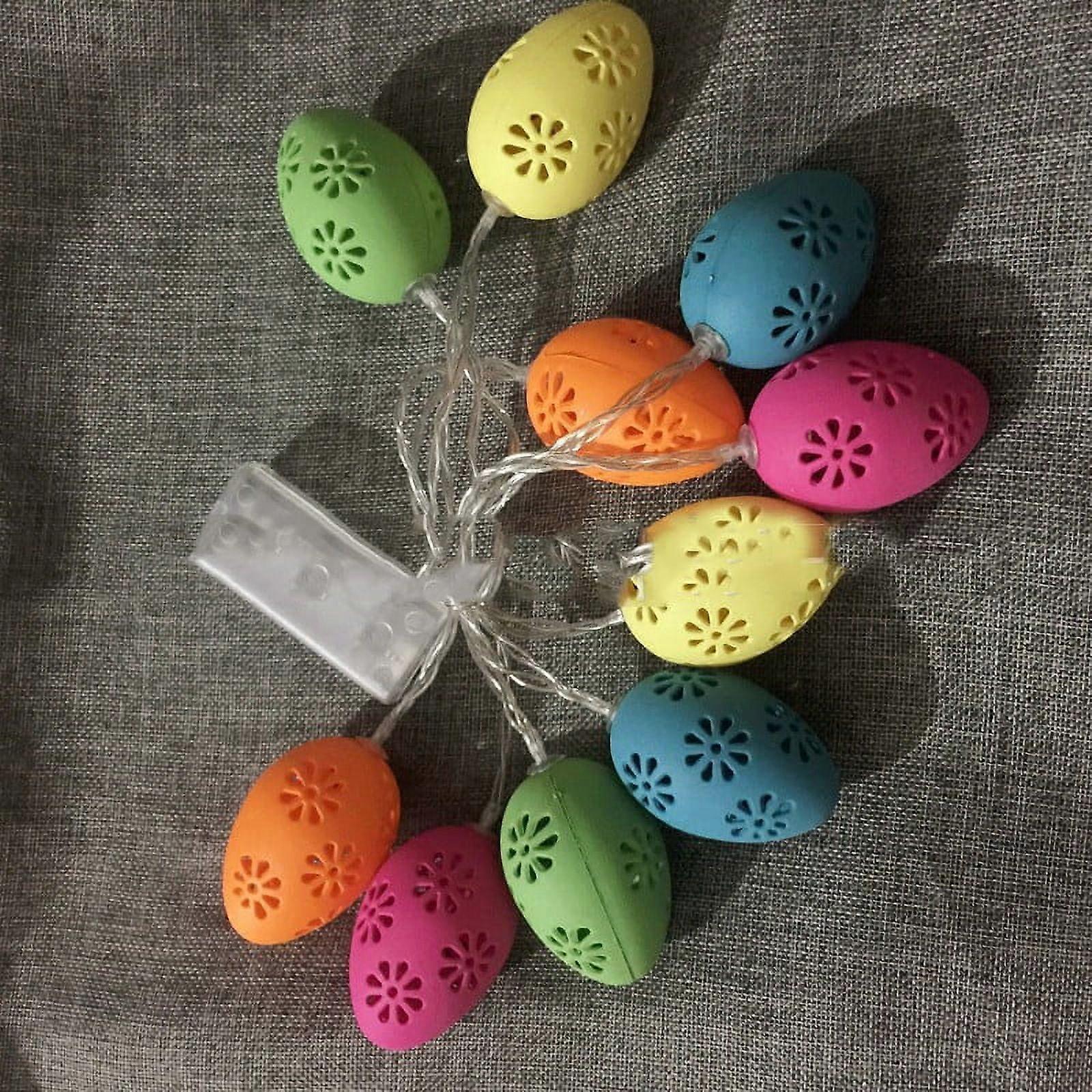 VOSS 10/20/40 For Easter Decoration LED Wedding Decoration Party Easter Eggs Light Home Decor