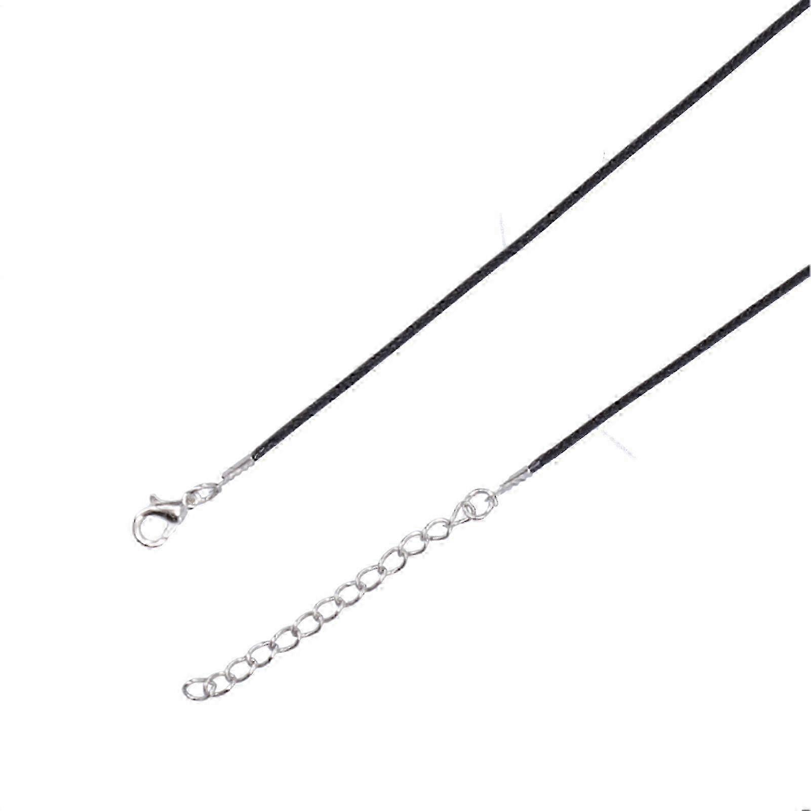 20Pcs Waxed Necklace Cords Hanging String for Pendants with Clasp DIY Jewelry Making Materials 2025