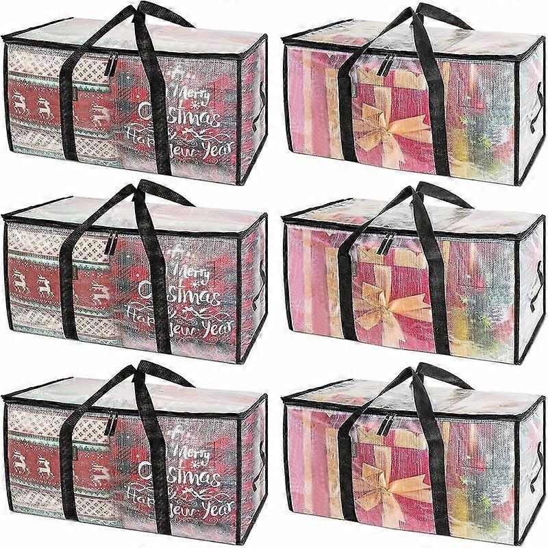 Moving Bag with Reinforced Handle, 1/6 Counts Large Capacity Storage Tote, Clothes Storage Bag, Home Organizer for Clothing and Moving Suppl