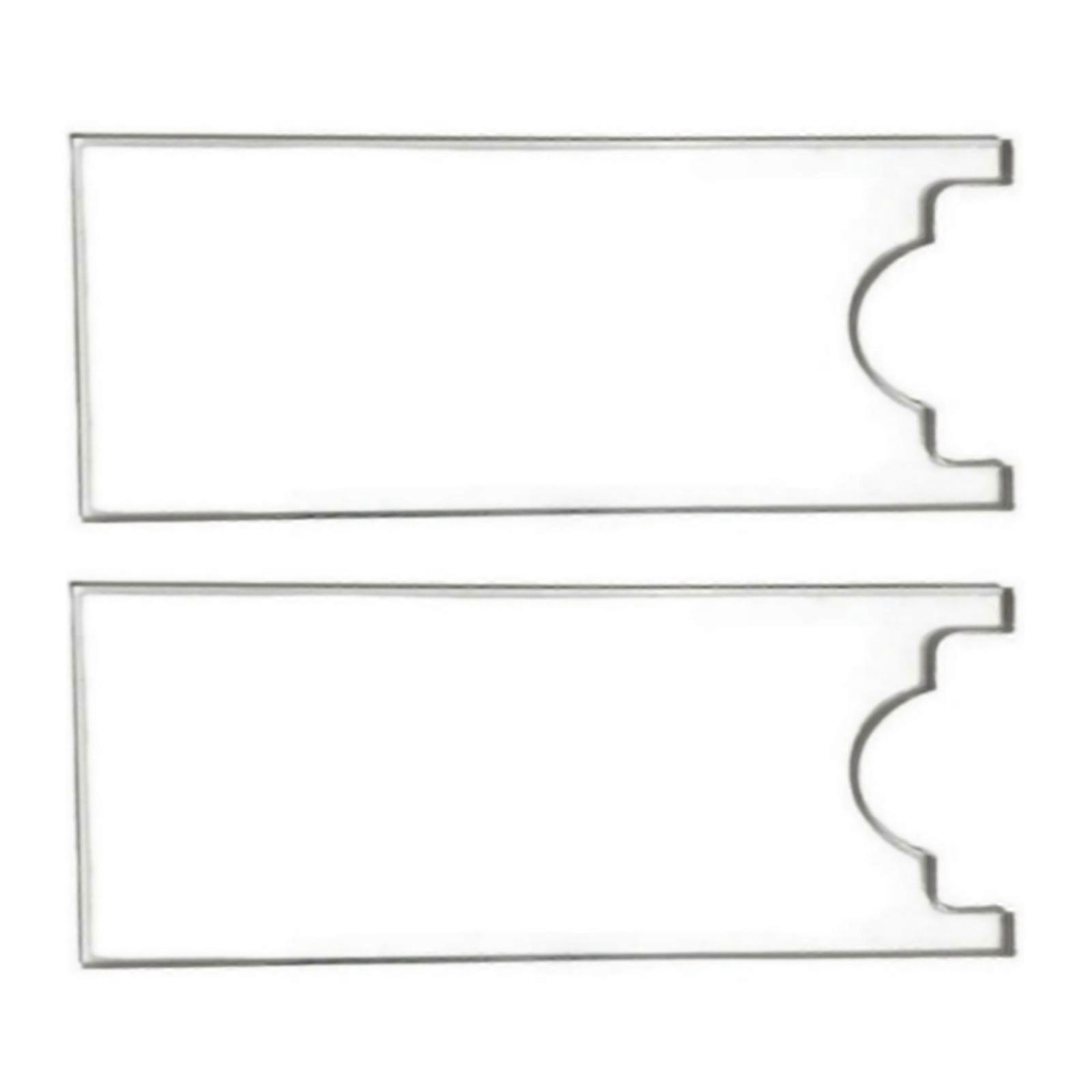 2Pcs Wall Spacers Flame Retardant Risk Prevention Fit For Guards Multicolor